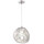 Светильник подвесной Crystal Lux MALAGA SP1 D200 CHROME, фото 
